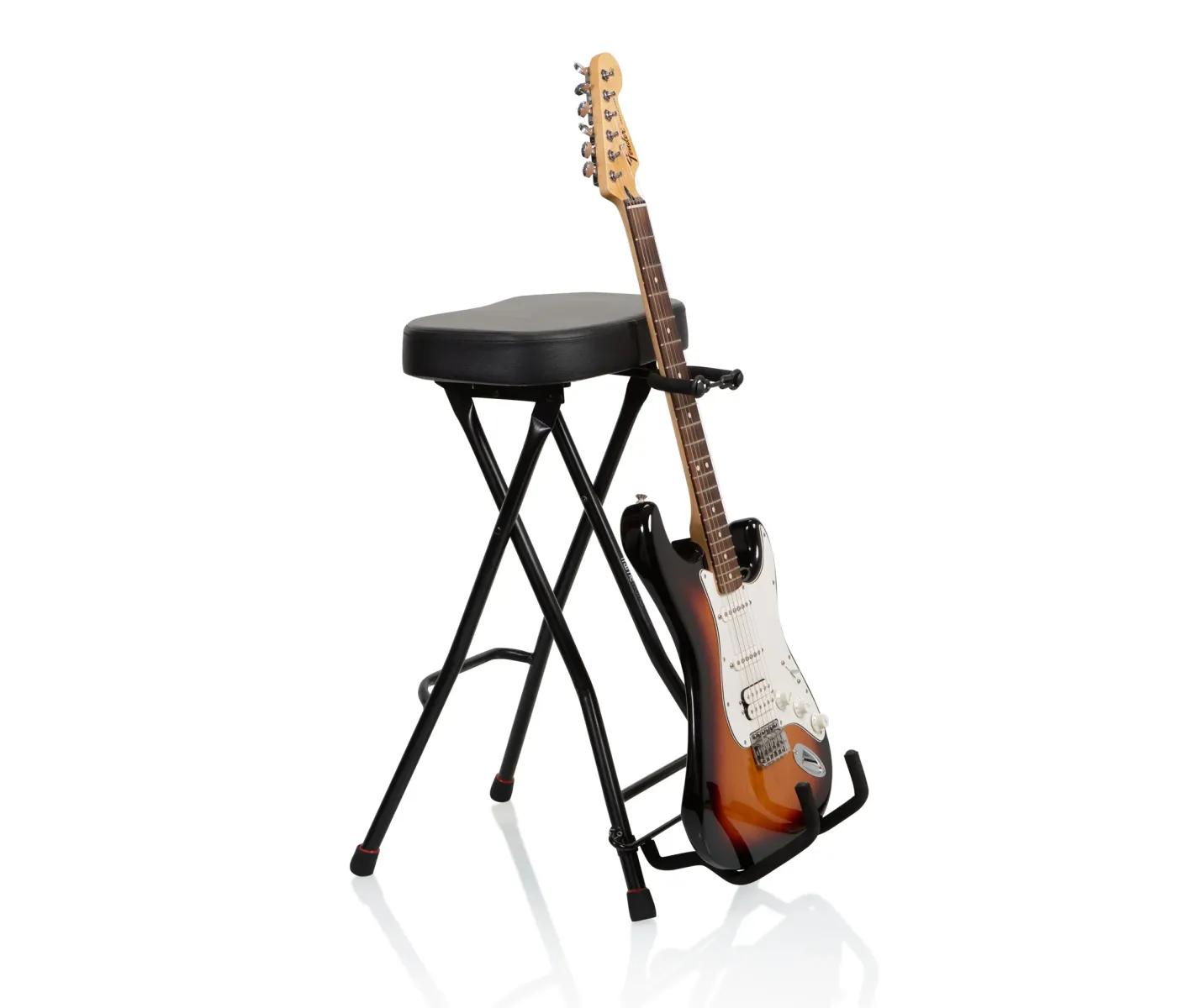 Gator Frameworks GFW-GTRSTOOL Guitar Stool with Integrated Guitar Stand