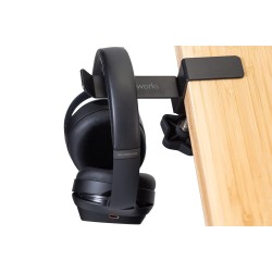 Gator Frameworks GFW-HP-HANGERDE Headphone Hanger For Desks