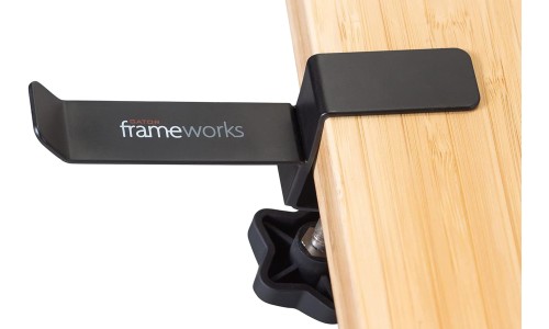 Gator Frameworks GFW-HP-HANGERDE Headphone Hanger For Desks