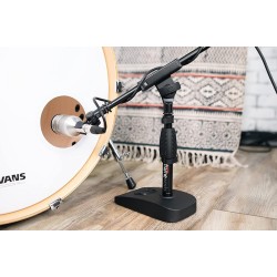 Gator Frameworks GFW-MIC-0821 Compact Base Bass Drum and Amp Mic Stand