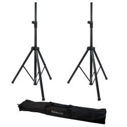 Gator Frameworks GFW-SPK-3000SET Lift-Assisted Speaker Stand with Carry Bag - Set of 2