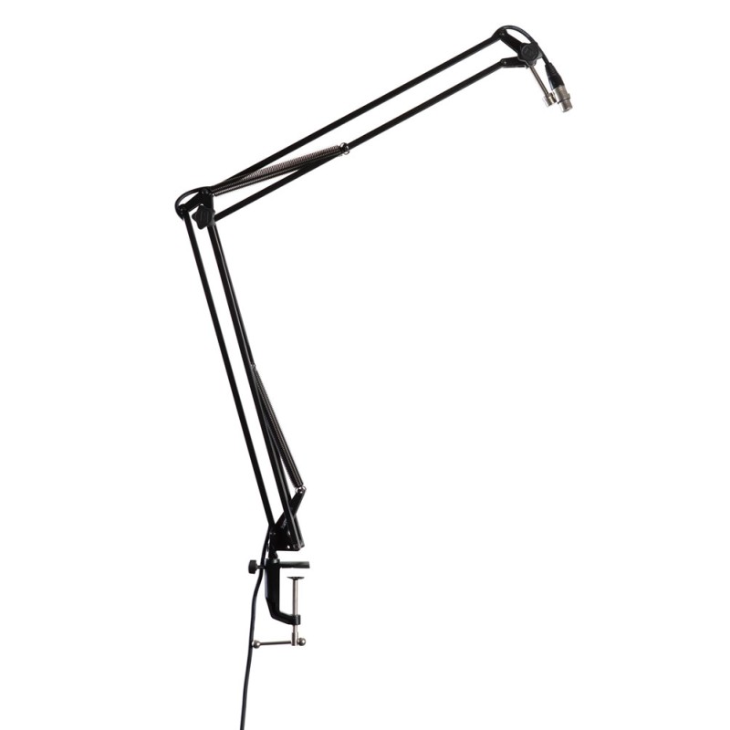 Gator Frameworks GFWMICBCBM1000 Desk-Mounted Broadcast Microphone Boom Arm