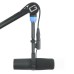 Gator GFWMICBCBM4000 Professional Desk Mounted Broadcast Microphone Boom Arm with Light