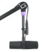 Gator GFWMICBCBM4000 Professional Desk Mounted Broadcast Microphone Boom Arm with Light