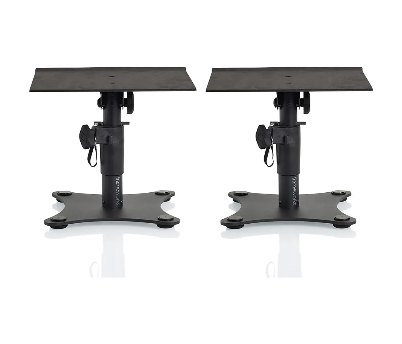 Gator Frameworks GFWSPKSTMNDSK Desktop Studio Monitor Stand