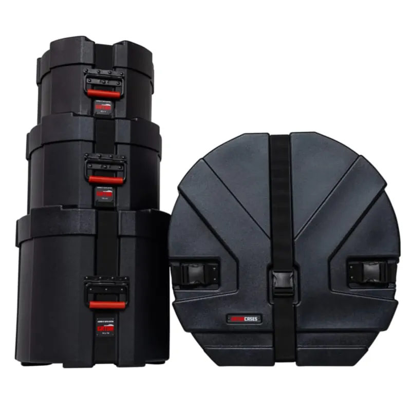 Gator GPCROCKPACK Grooves Drum Case Rock Pack Gator GPCROCKPACK Grooves Drum Case Rock Pack