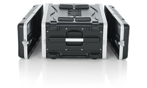 Gator GRR-4L 4U Audio Rack Rolling Molded PE Case