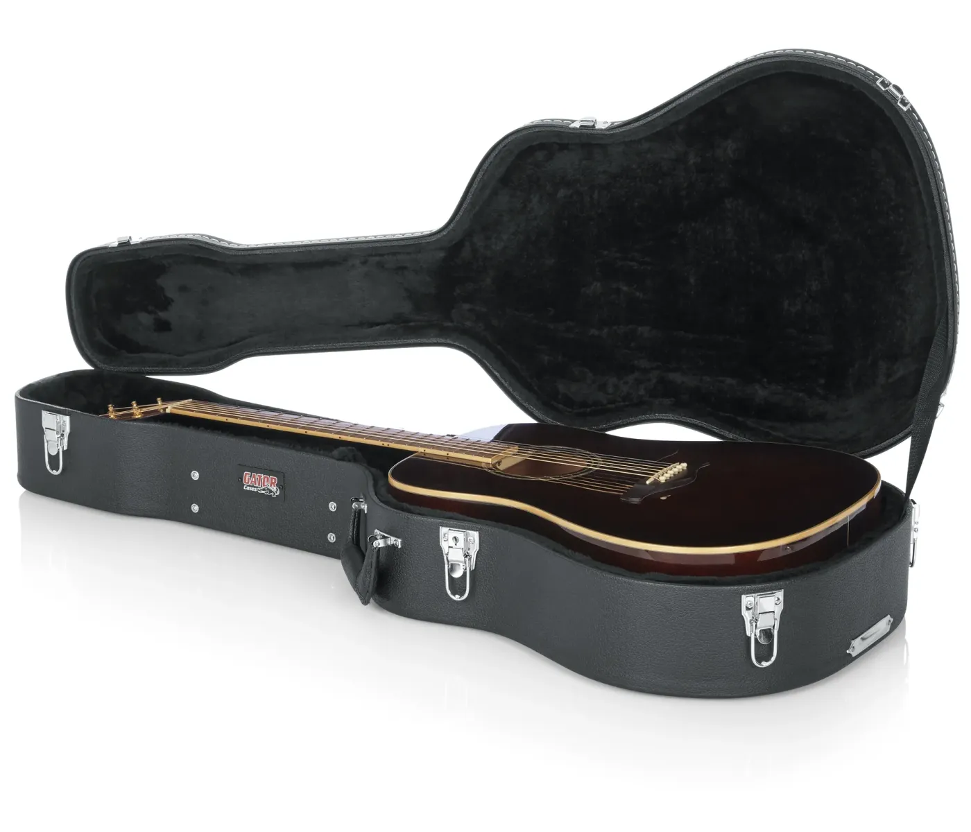 Gator GW-DREAD Deluxe Wood Case - Acoustic Dreadnought Guitar
