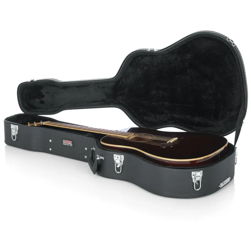 Gator GW-DREAD Deluxe Wood Case - Acoustic Dreadnought Guitar Gator GW-DREAD Deluxe Wood Case - Acoustic Dreadnought Guitar