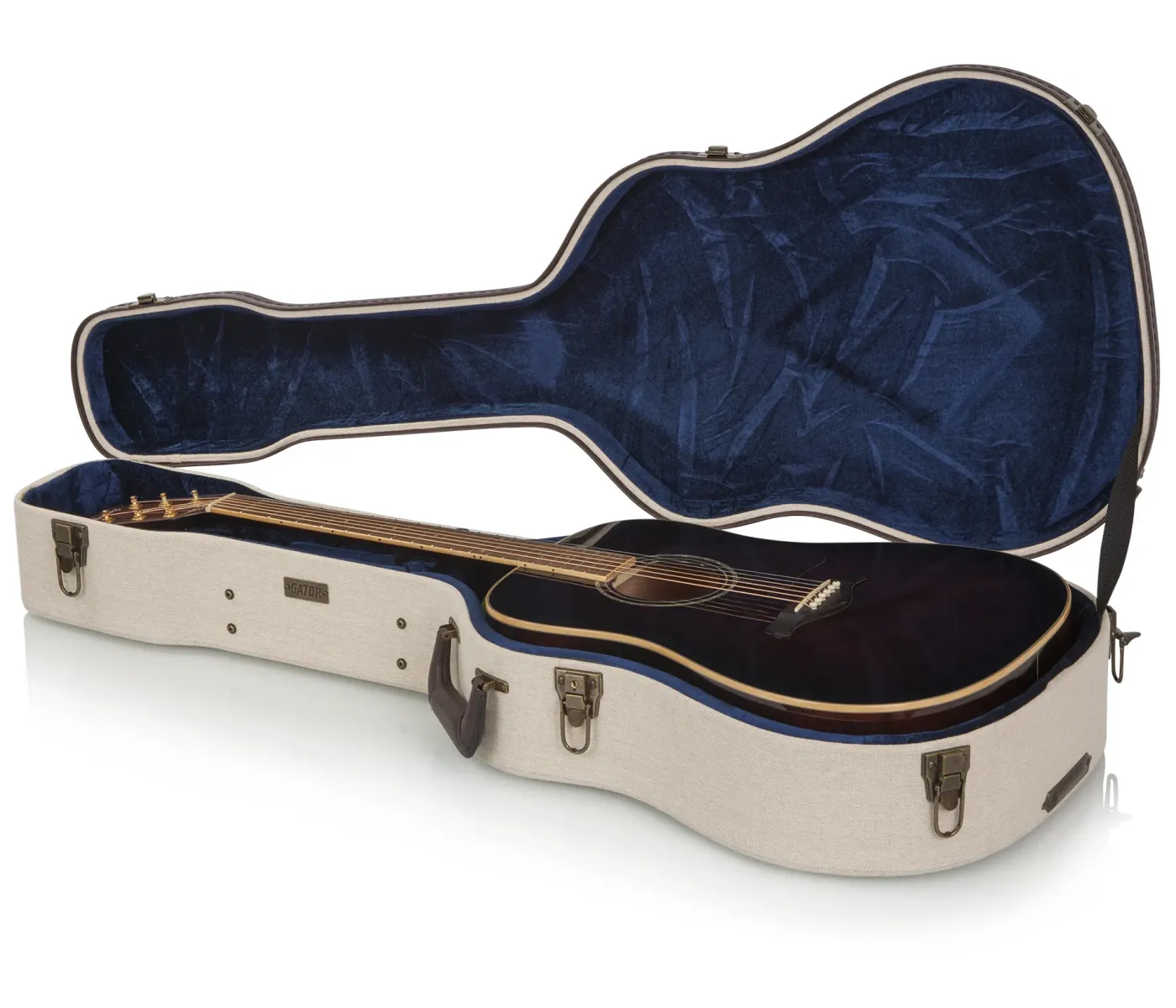 Gator GW-JM DREAD Journeyman Deluxe Wood Case - Acoustic Dreadnought Guitar