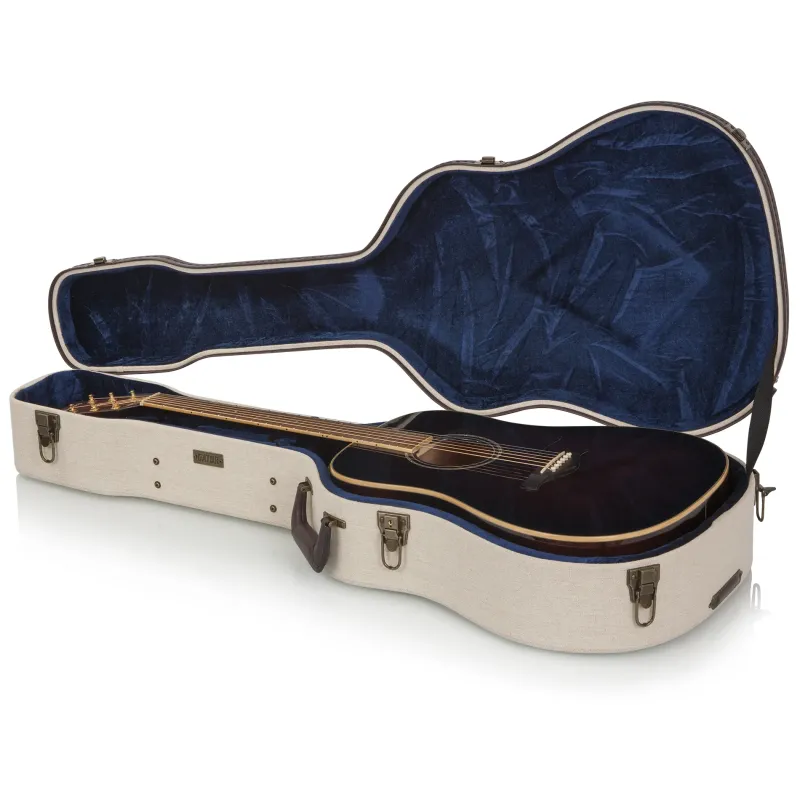 Gator GW-JM DREAD Journeyman Deluxe Wood Case - Acoustic Dreadnought Guitar