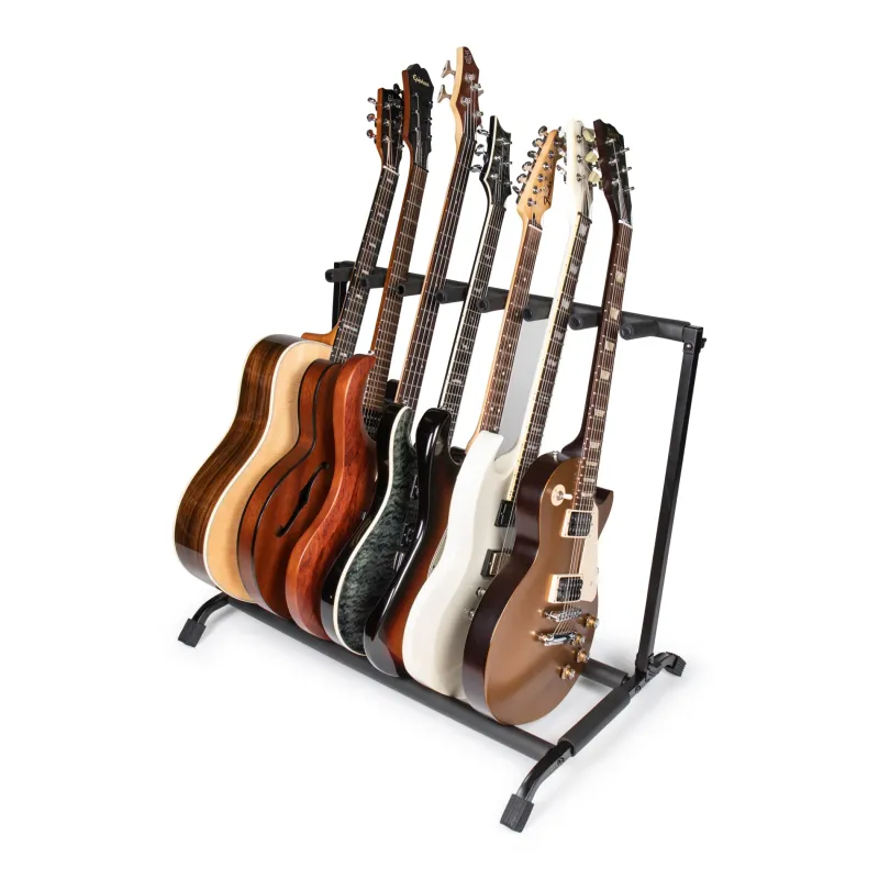 Gator Frameworks RI-GTR-RACK7 Rok-it 7 Space Folding Guitar Rack Gator Frameworks RI-GTR-RACK7 Rok-it 7 Space Folding Guitar Rack