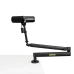 Gator SH-BROADCAST2 Shure Low Profile Desk Mic Boom Stand