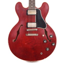 Gibson Custom Shop 61ES335HASCNH1 Murphy Lab 1961 ES-335 Reissue Semi-Hollowbody Electric Guitar - '60s Cherry Heavy Aged