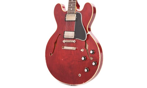 Gibson Custom Shop 61ES335HASCNH1 Murphy Lab 1961 ES-335 Reissue Semi-Hollowbody Electric Guitar - '60s Cherry Heavy Aged