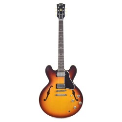 Gibson Custom Shop 61ES335VOVBNH1 1961 ES-335 Reissue VOS Semi-Hollowbody Electric Guitar - Vintage Burst