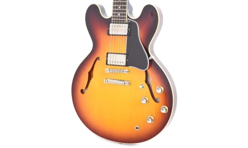 Gibson Custom Shop 61ES335VOVBNH1 1961 ES-335 Reissue VOS Semi-Hollowbody Electric Guitar - Vintage Burst