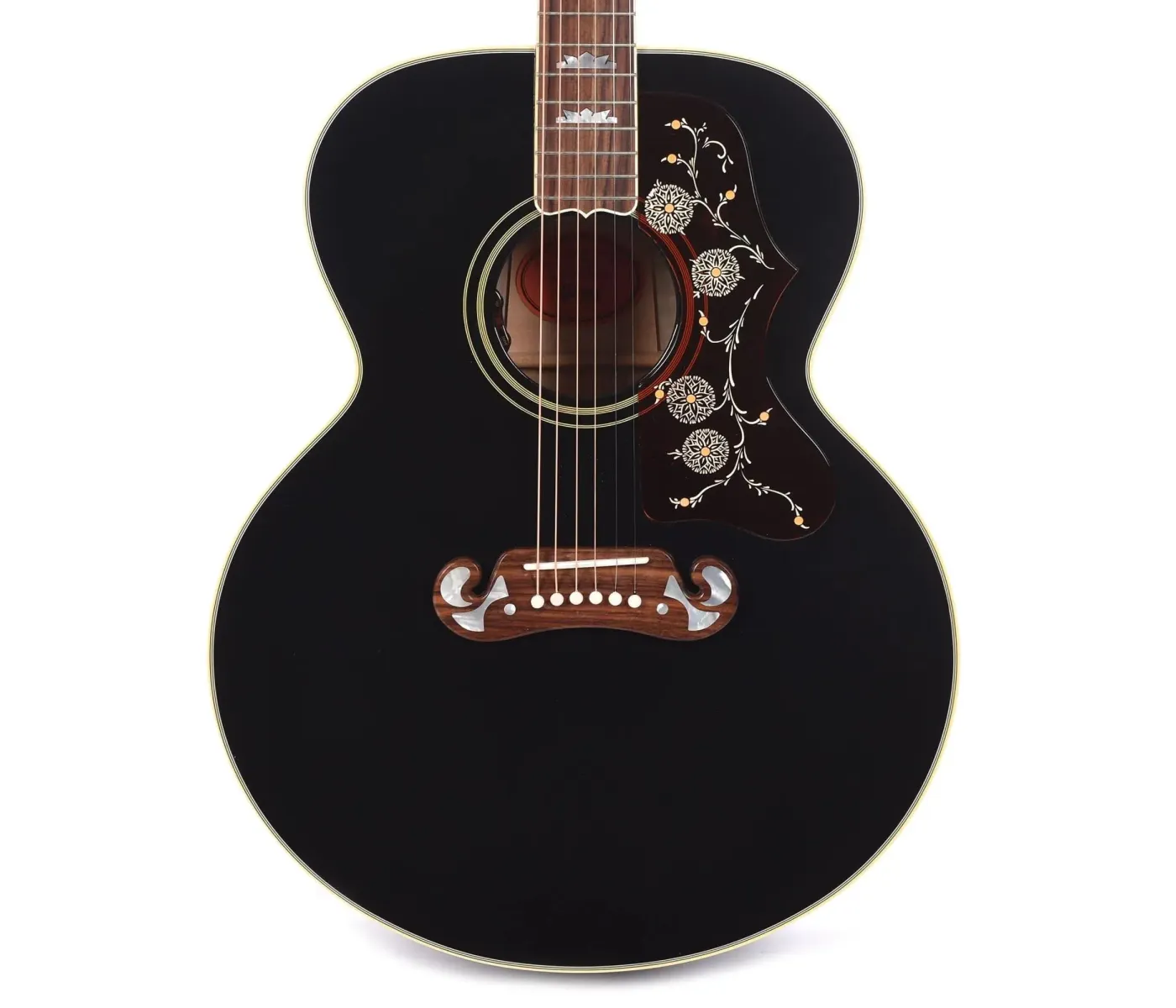 Gibson Custom Shop AMJBE2EB Artist Elvis Signature SJ-200 Acoustic-Electric Guitar - Ebony (PRE ORDER) Gibson Custom Shop AMJBE2EB Artist Elvis Signature SJ-200 Acoustic-Electric Guitar - Ebony (PRE ORDER)