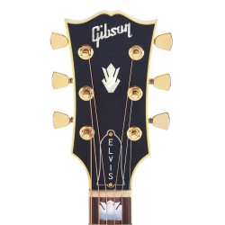 Gibson Custom Shop AMJBE2EB Artist Elvis Signature SJ-200 Acoustic-Electric Guitar - Ebony