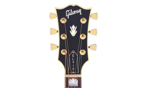 Gibson Custom Shop AMJBE2EB Artist Elvis Signature SJ-200 Acoustic-Electric Guitar - Ebony