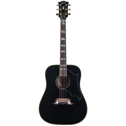 Gibson Custom Shop AMSSEDEB Elvis Dove Acoustic Guitar - Ebony