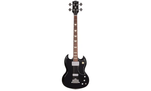 Gibson USA BASG00EBCH1 SG Standard 4 String Electric Bass Guitar - Ebony