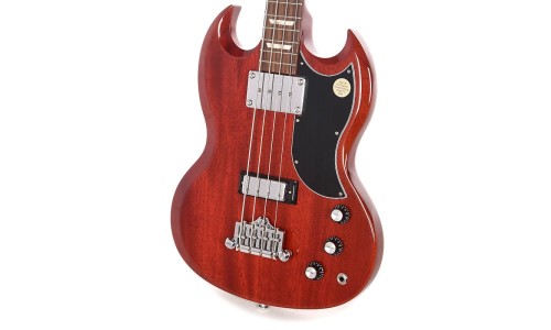 Gibson USA BASG00HCCH1 SG Standard 4 String Electric Bass Guitar - Heritage Cherry