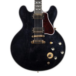 Gibson Custom Shop BBES355LLTEBGH1 B.B. King Lucille Legacy Electric Guitar - Transparent Ebony