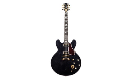 Gibson Custom Shop BBES355LLTEBGH1 B.B. King Lucille Legacy Electric Guitar - Transparent Ebony