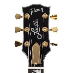 Gibson Custom Shop BBES355LLTEBGH1 B.B. King Lucille Legacy Electric Guitar - Transparent Ebony