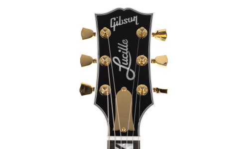 Gibson Custom Shop BBES355LLTEBGH1 B.B. King Lucille Legacy Electric Guitar - Transparent Ebony