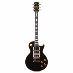 Gibson Custom Shop CSPFPXVOEBGH1 Artist Peter Frampton Signature "Phenix" Inspired Les Paul Custom VOS Electric Guitar - Ebony