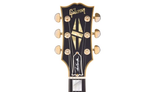 Gibson Custom Shop CSPFPXVOEBGH1 Artist Peter Frampton Signature "Phenix" Inspired Les Paul Custom VOS Electric Guitar - Ebony