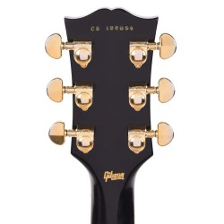 Gibson Custom Shop CSPFPXVOEBGH1 Artist Peter Frampton Signature "Phenix" Inspired Les Paul Custom VOS Electric Guitar - Ebony