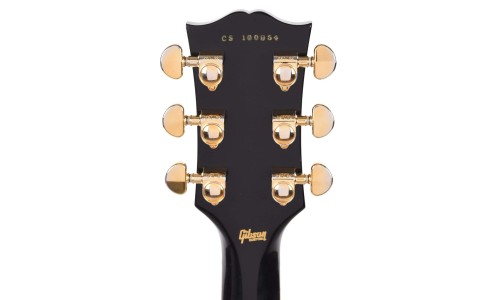 Gibson Custom Shop CSPFPXVOEBGH1 Artist Peter Frampton Signature "Phenix" Inspired Les Paul Custom VOS Electric Guitar - Ebony