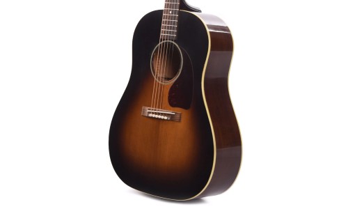 Gibson Custom Shop CSRS45VSLA Murphy Lab Acoustic 1942 Banner J-45 Acoustic Guitar - Vintage Sunburst Light Aged