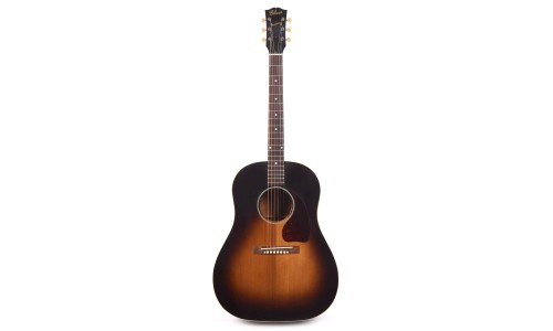 Gibson Custom Shop CSRS45VSLA Murphy Lab Acoustic 1942 Banner J-45 Acoustic Guitar - Vintage Sunburst Light Aged