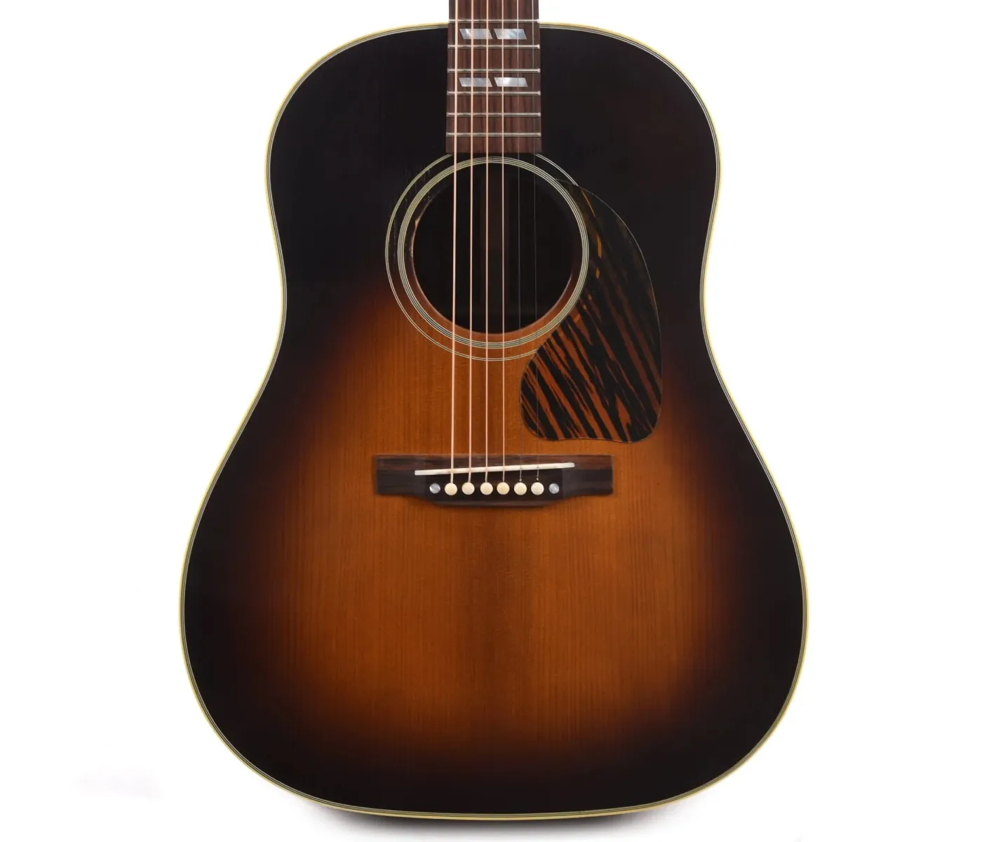 Gibson Custom Shop CSRSSJVSLA Murphy Lab 1942 Banner Southern Jumbo Acoustic Guitar - Vintage Sunburst Light Aged