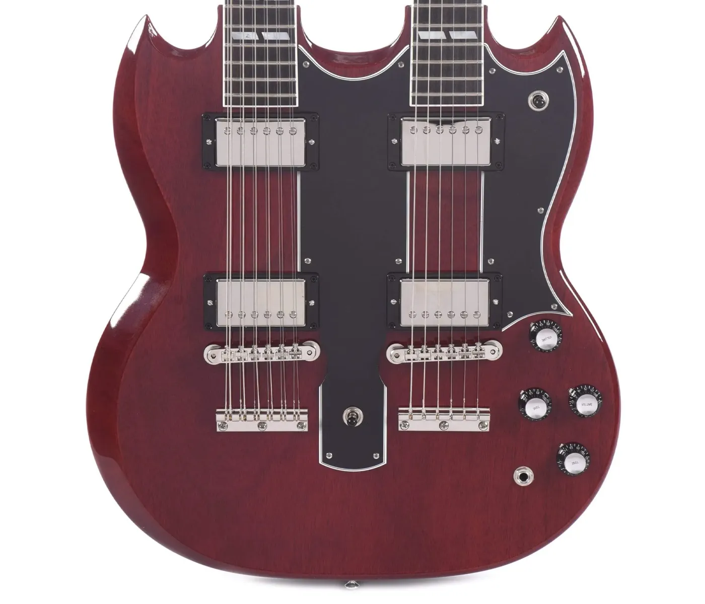 Gibson Custom Shop DSEDCHNH1 EDS-1275 Double Neck Electric Guitar - Cherry Red (PRE ORDER)