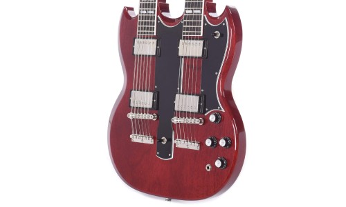 Gibson Custom Shop DSEDCHNH1 EDS-1275 Double Neck Electric Guitar - Cherry Red