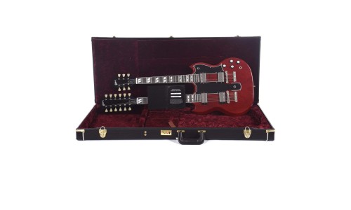 Gibson Custom Shop DSEDCHNH1 EDS-1275 Double Neck Electric Guitar - Cherry Red