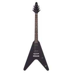 Gibson USA DSVE00EBCH1 '80s Flying V Electric Guitar - Ebony