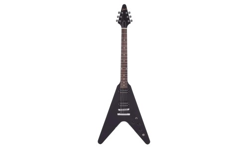 Gibson USA DSVE00EBCH1 '80s Flying V Electric Guitar - Ebony