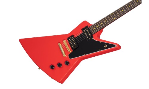 Gibson Custom Shop DSXLZ00C9GH1 Artist Lzzy Hale Signature Explorerbird Electric Guitar - Cardinal Red