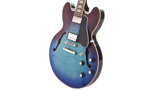 Epiphone EIES335FBBBNH1 ES-335 Figured Semi-Hollowbody Electric Guitar - Blueberry Burst