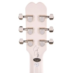 Epiphone EOOLJJWWNH3 Artist Joan Jett Olympic Special Signature Mode Electric Guitar - Aged Classic White