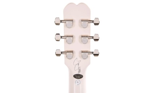 Epiphone EOOLJJWWNH3 Artist Joan Jett Olympic Special Signature Mode Electric Guitar - Aged Classic White