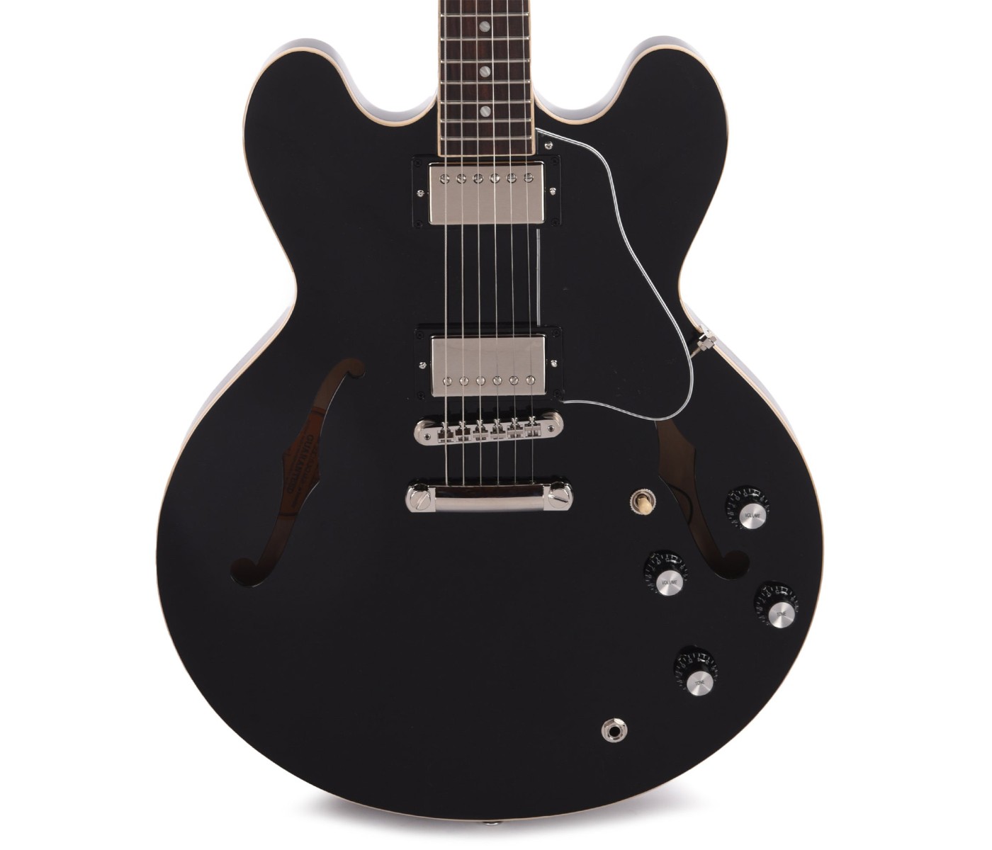 Gibson USA ES3500VYNH1 ES-335 Semi-Hollowbody Electric Guitar - Vintage Ebony