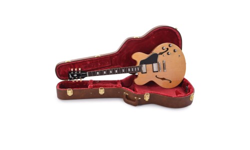 Gibson USA ES35F00ANNH1 ES-335 Figured Semi-Hollowbody Electric Guitar - Antique Natural