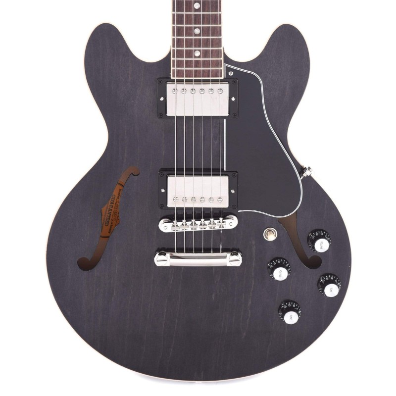 Gibson USA ES3900BLNH1 ES-339 Semi-Hollowbody Electric Guitar - Trans Ebony